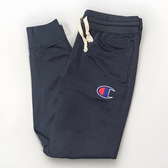 Champion Men's Blue ‎ Athletic Jogger Sweat Pants  Pockets Size Medium - Picture 1 of 6